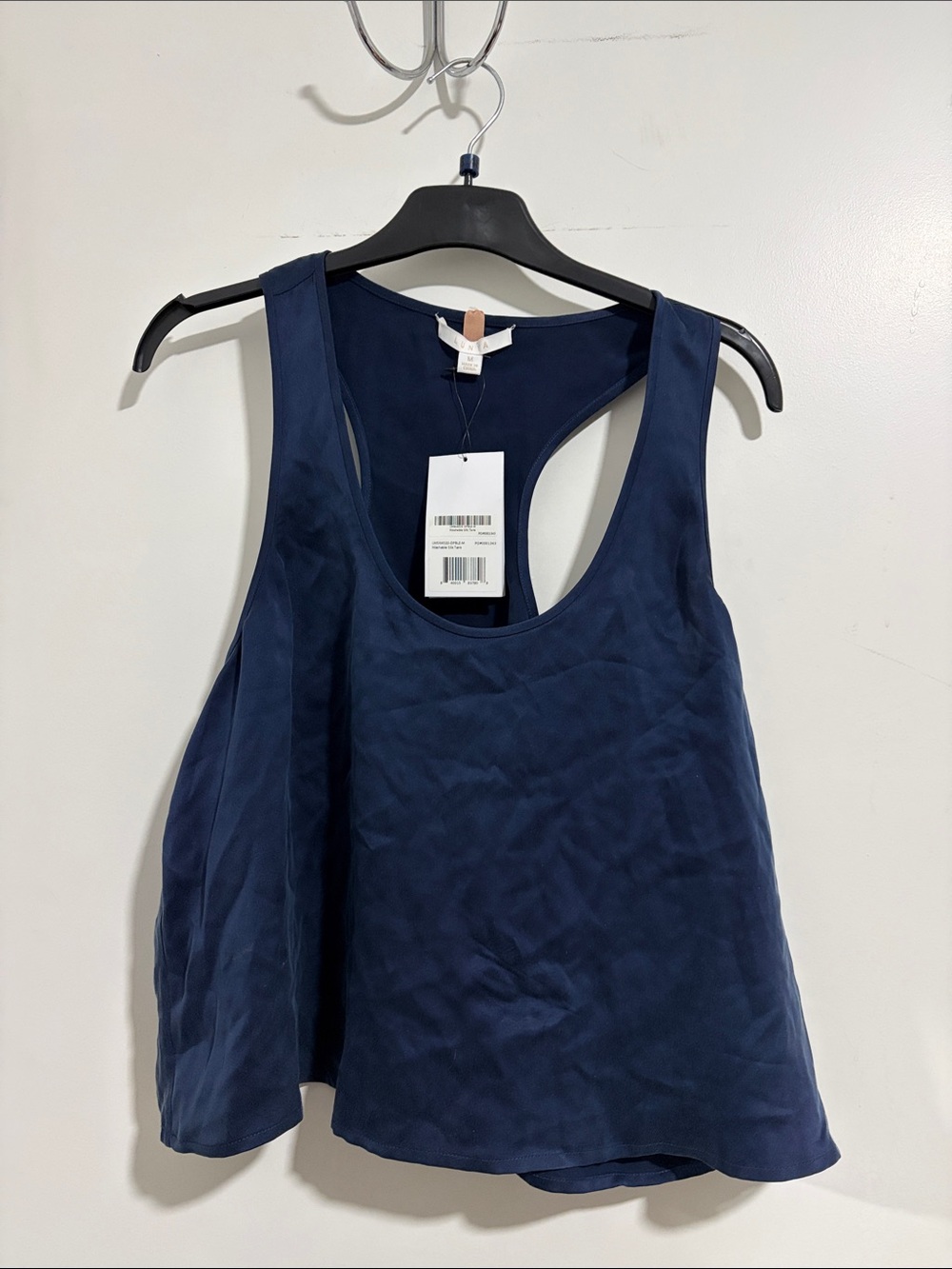 Lunya Washable Silk Racerback Tank M